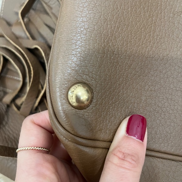 Prada cervo fringe camel bag - Picture 7 of 11